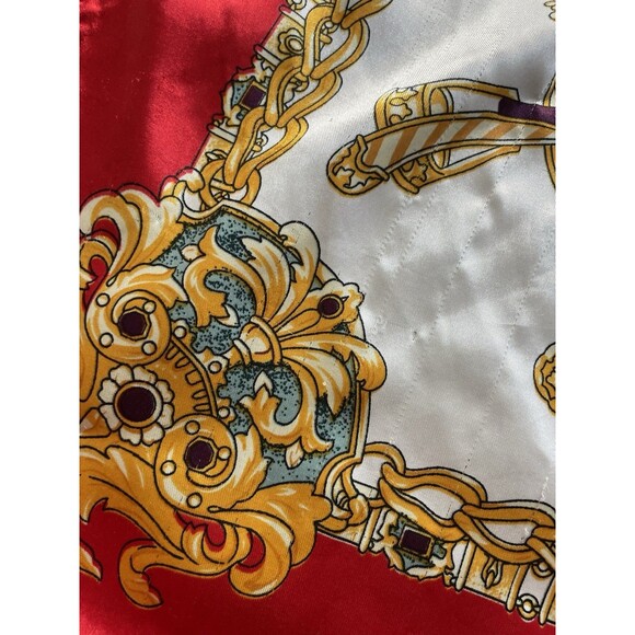 Large Silk Like Satin Scarf Neck Head Wrap 35 Inch Square - Picture 3 of 7